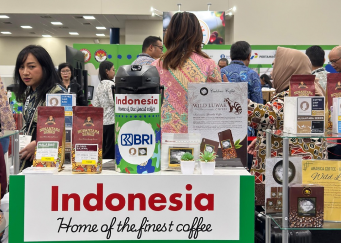 UMKM Kopi Binaan BRI Bersinar di Pameran Internasional 