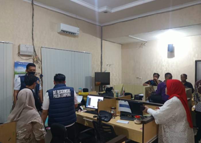 Breaking News! Lengkapi Berkas ke Kejaksaan, Tipidkor Polda Geledah Kantor BKPSDM Metro