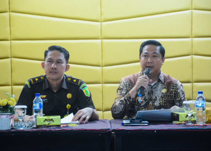 Rapat Persiapan Launching Festival UMA Kejari Lamteng, Pemkab Lamteng Sinergi Dorong Pertumbuhan Ekonomi