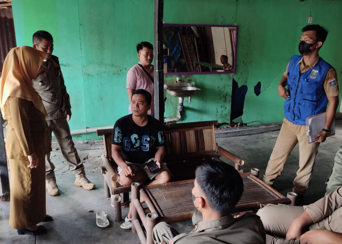 Diduga Cemarkan Limbah ke Sumur  Warga, Tim Gabungan Tertibkan Lokasi Usaha Kelapa Muda di Iringmulyo