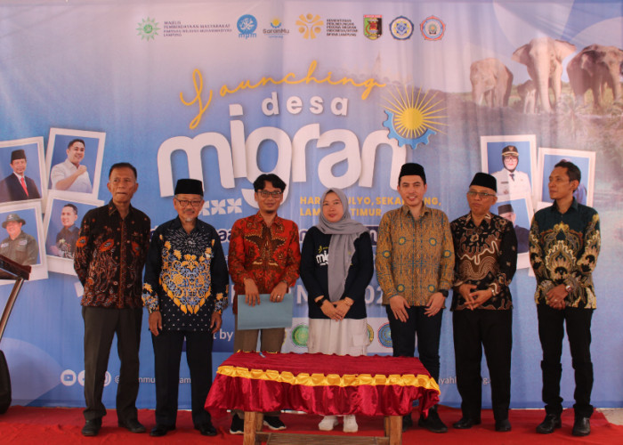 LPPM UM Metro Dukung Peluncuran Desa Migran Binaan Bersama di Lampung Timur
