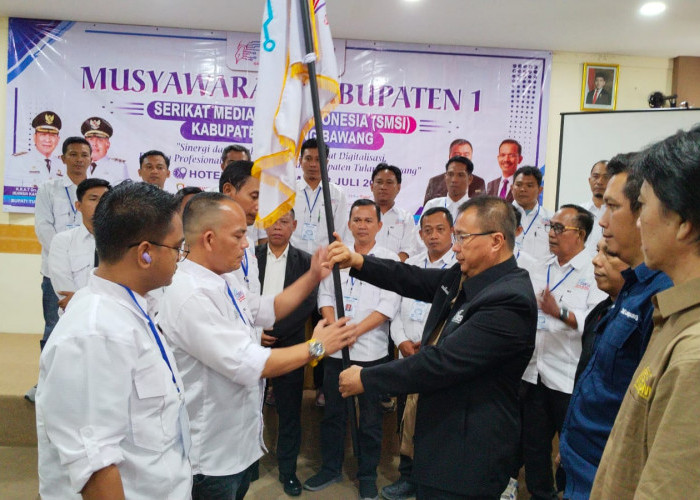 Terpilih Aklamasi, Abdul Rohman Nakhodai Ketua SMSI Tulang Bawang Periode 2026 - 2029