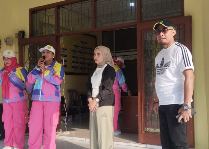 Ni Ketut Dewi Nadi Ajak ASN Dinas Bunnakkan Lampung Tengah Jaga Kebugaran Lewat Senam Sekinker Gelowing