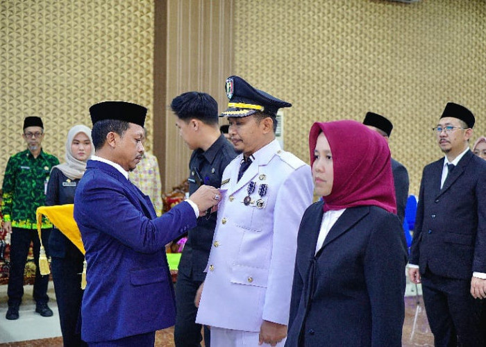 Puluhan Pejabat Administrator dan Pengawas Resmi Dilantik Bupati Pringsewu 