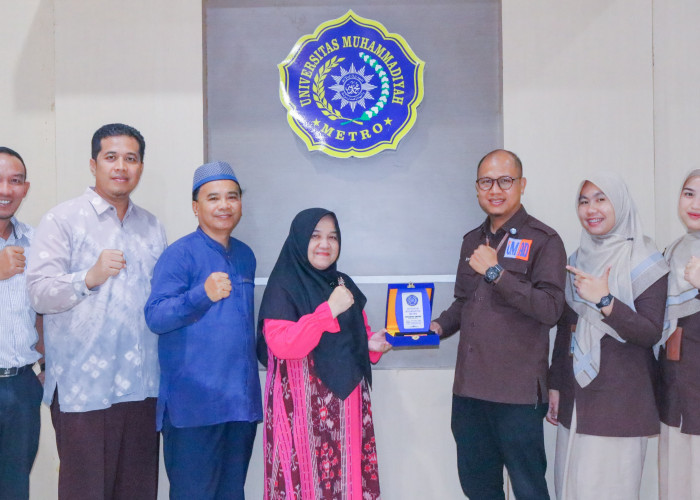 UM Metro Terima Kunjungan Delegasi UM AD Palembang, Perkuat Sinergi Antar-Perguruan Tinggi Muhammadiyah