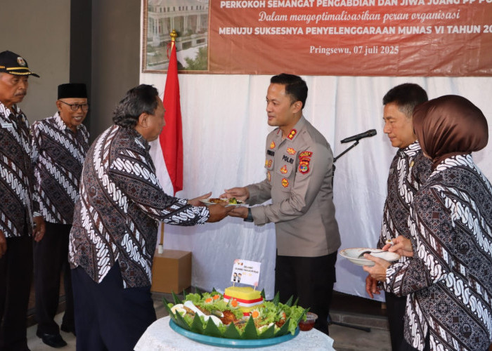 Kapolres Pringsewu Ajak Purnawirawan Berkontribusi dalam Transformasi Polri di HUT ke-26 PP Polri