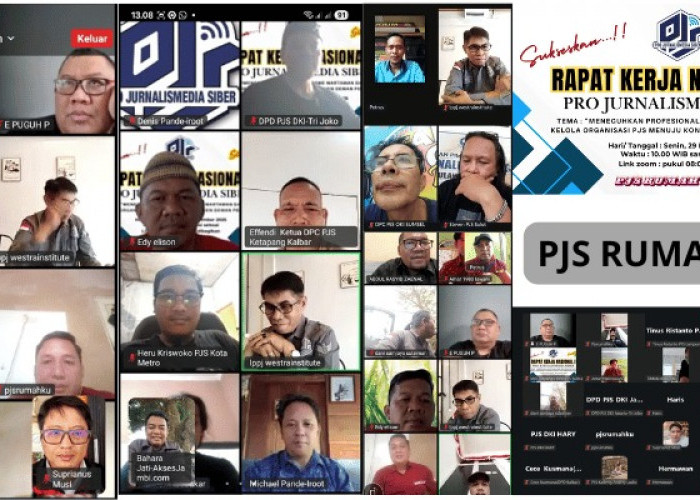 Rakernas PJS Menghasilkan Tiga Pedoman Organisasi Strategis