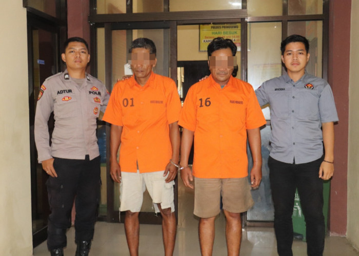 Tangkap Pengedar dan Pengguna Sabu, Polres Pringsewu Amankan Dua Orang Beserta Barang Bukti
