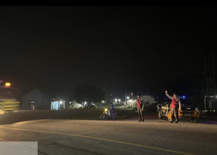 Polres Mesuji Perketat Patroli Malam di Titik Rawan untuk Jaga Kamtibmas