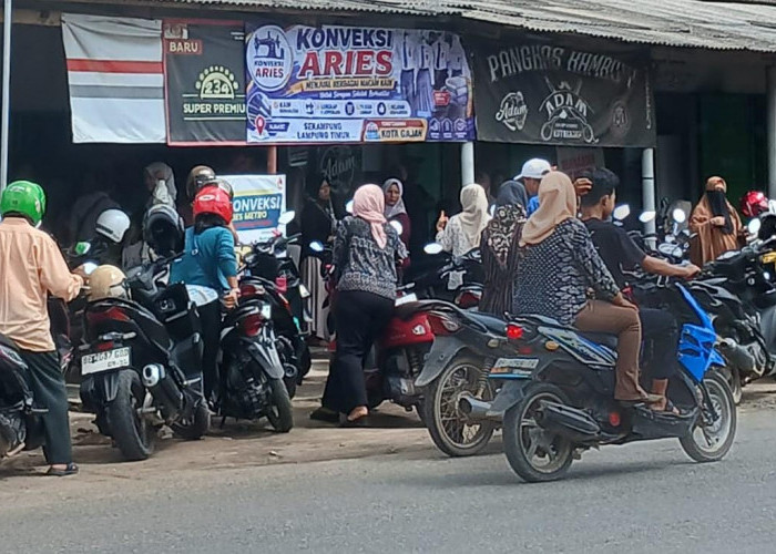 Dugaan Pengarahan Seragam di Konveksi Aries, SMAN 1 Kota Gajah Jadi Sorotan