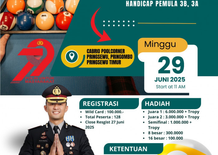 Jelang Hari Bhayangkara ke-79, Polres Pringsewu Gelar Berbagai Lomba untuk Masyarakat