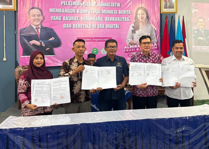 Empat Perguruan Tinggi di Pringsewu Jalin MoU dengan PWI, Perkuat Kompetensi Jurnalistik dan Literasi Media