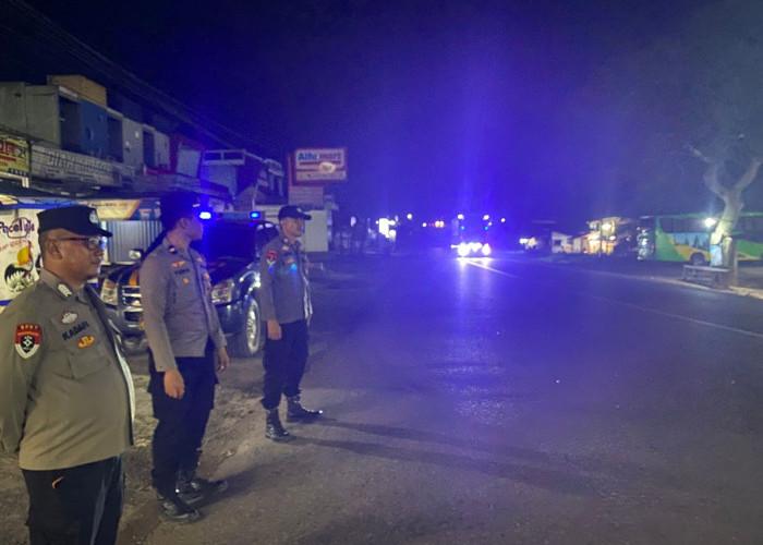 Cegah C3, Polres Mesuji Gelar Patroli Dialogis Di Desa Simpang Mesuji