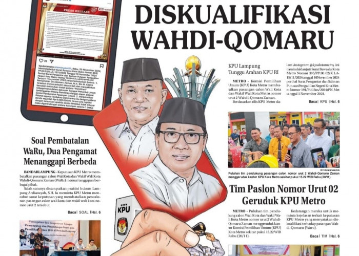 Siapa Dalang Diskualifikasi WaRU?