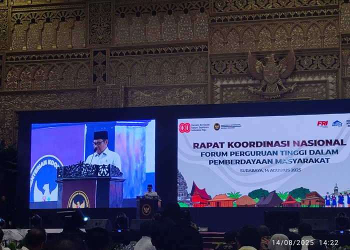 Rektor UM Metro Hadiri Rakornas Forum Perguruan Tinggi dalam Pemberdayaan Masyarakat