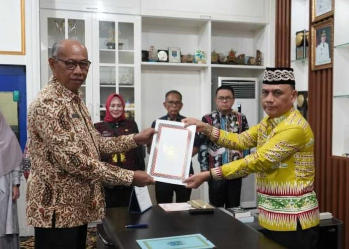 Kusbani Jabat Sekda Kota Metro