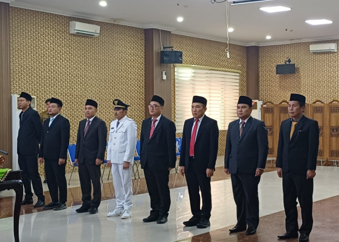 Lantik 8 Pejabat Administrator, Begini Pesan Bupati Pringsewu