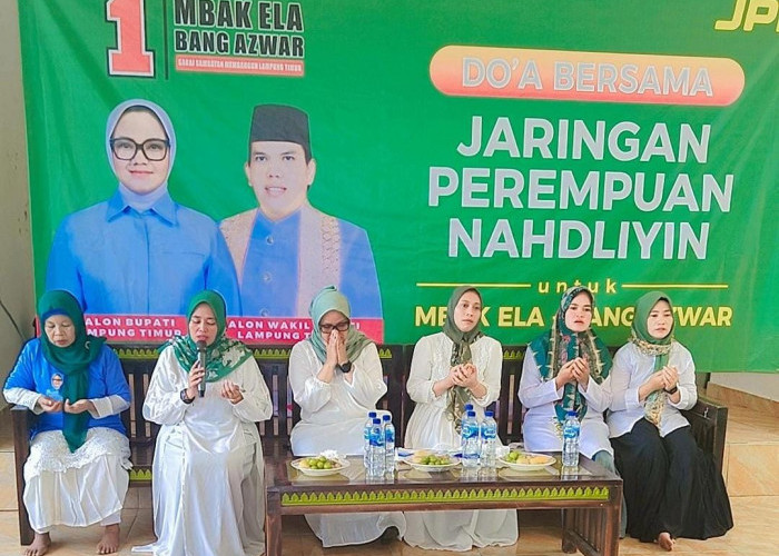 Ratusan JPN Nyatakan Deklarasi Dukung Ela-Azwar pada Pilkada Lampung 