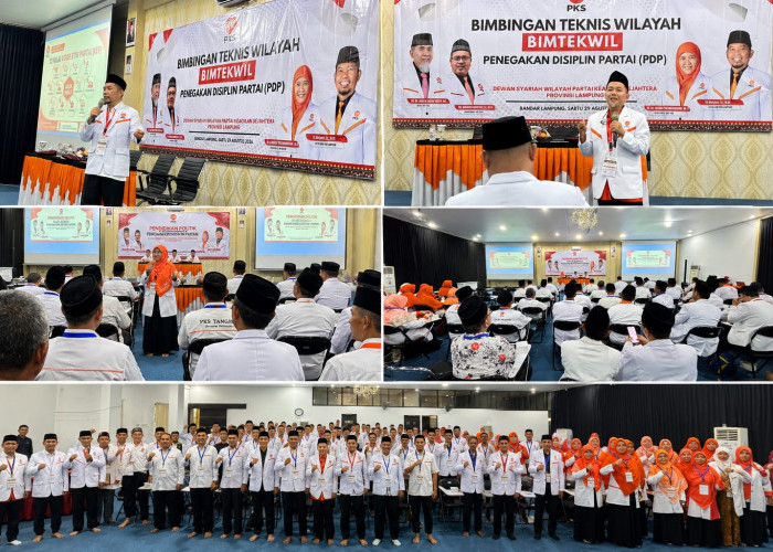 DSW PKS Lampung Gelar Bimtekwil, Perkuat Budaya Disiplin dan Kepastian Hukum Kader