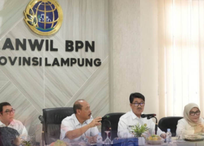 Bupati Lampura Koordinasi dengan Kanwil BPN Lampung, Tindak Lanjuti Sengketa Pertanahan