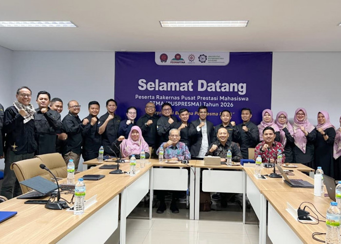 Kabag Kemahasiswaan UM Metro Ikuti Rakernas Puspresma PTMA 2026