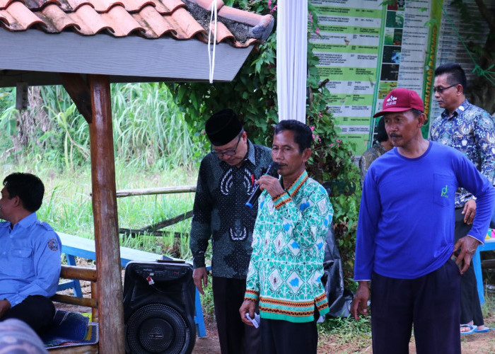 Kades Kalibening Apresiasi Peresmian Kebun Pembelajaran UM Metro
