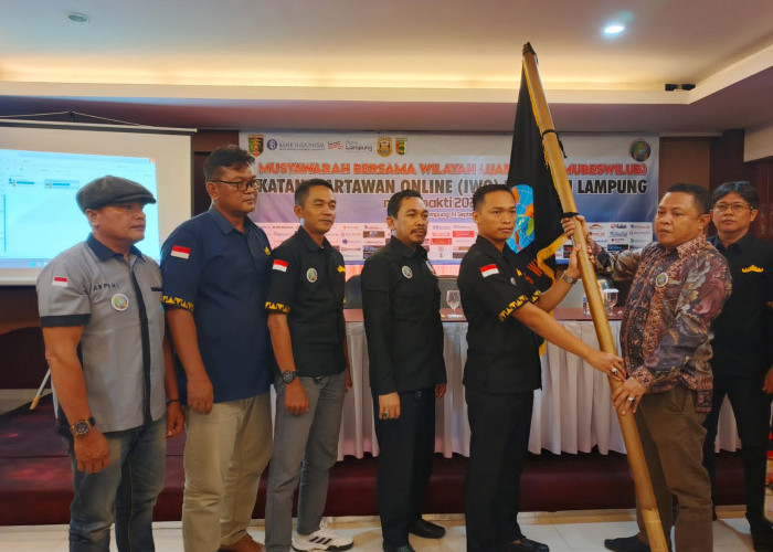 Aprohan Saputra Dipilih Aklamasi sebagai Ketua PW IWO Lampung Masa Bakti 2024-2029 