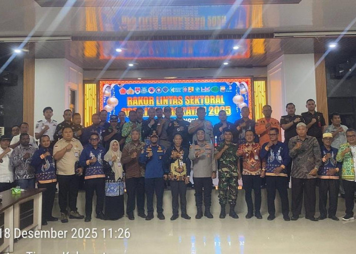 Gelar Rakor Lintas Sektoral, Polres Mesuji Persiapkan Operasi Kepolisian Terpusat Lilin 2025