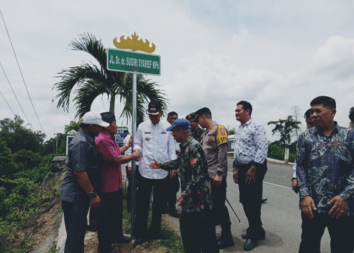 Apresiasi P3KP, Pj Bupati Pringsewu Tetapkan Pejuang Pemekaran Sebagai Nama Jalan