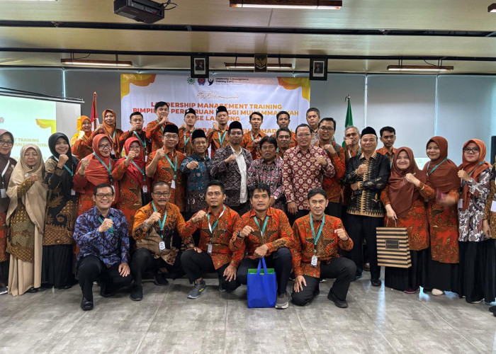 Pimpinan UM Metro Ikuti Leadership Management Training Majelis Diktilitbang