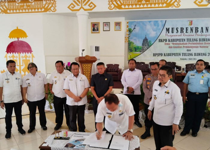 Musrenbang Kabupaten Fokus pada 6 Bidang Pembangunan Tuba 2025
