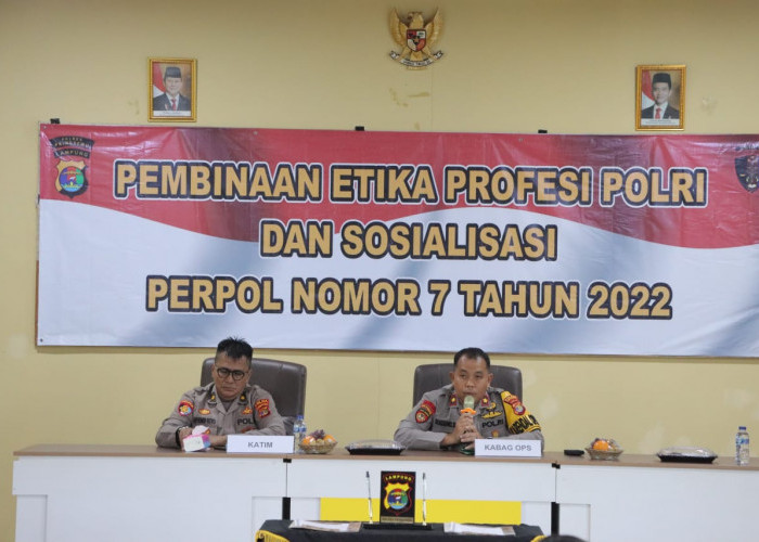 Propam Polda Lampung Ingatkan Anggota Polres Pringsewu untuk Menjaga Etika dan Profesionalisme