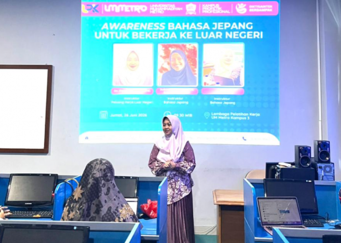 Persiapkan Karier Global, LPK UM Metro Gelar Program 'Awareness Bahasa Jepang untuk Bekerja ke Luar Negeri'
