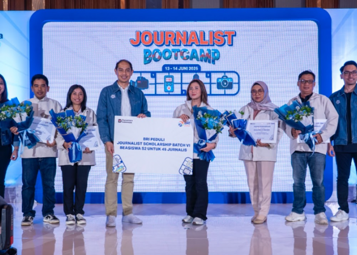 BRI Fellowship Journalism 2025 Kukuhkan 45 Jurnalis sebagai Penerima Beasiswa Pascasarjana