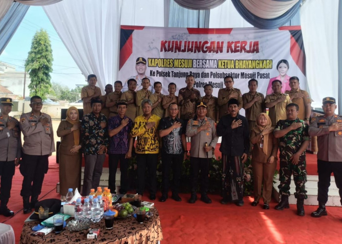 Kapolres Mesuji Lakukan Kunjungan Kerja ke Mapolsek Tanjung Raya
