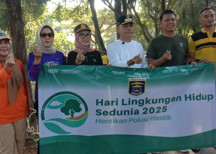 Jaga Lingkungan, Pemkot Metro Gaungkan Perang Terbuka Lawan Polusi Plastik