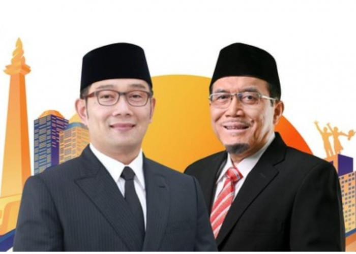 Survei Disway;  Elektabilitas Ridwan Kamil 44%, Ungguli Pramono 40%