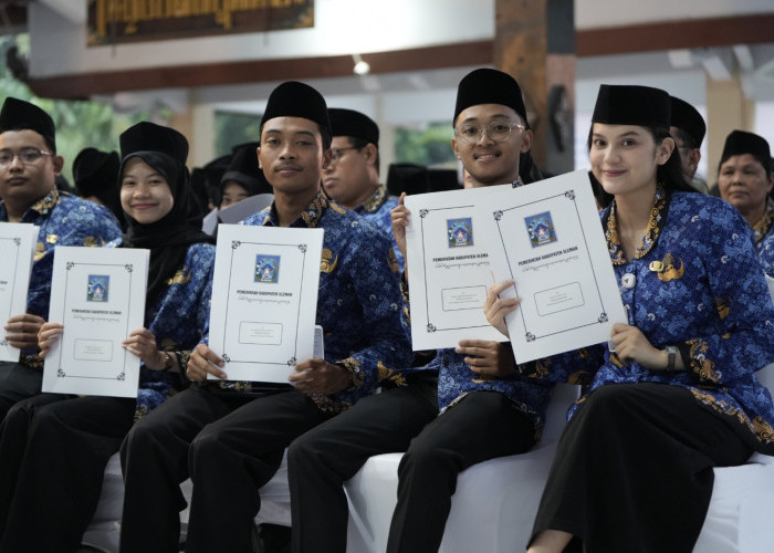 144 CPNS Sleman Resmi Diangkat Jadi PNS, Bupati Harda Tekankan Pelayanan dan Integritas