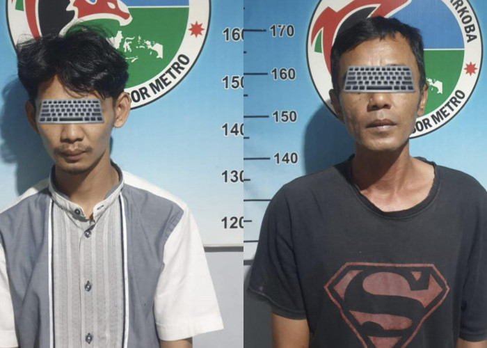 Iuran Beli Narkotika Jenis Sabu, Dua Warga Asal Metro dan Lamtim Ditangkap Polisi
