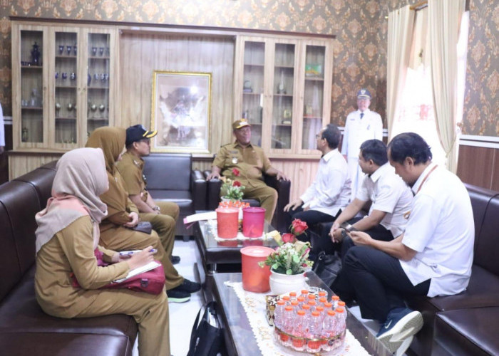 Soal Rencana Pembangunan KNMP, Plt. Bupati Lamteng Terima Audiensi Direktur Kepelabuhan Perikanan