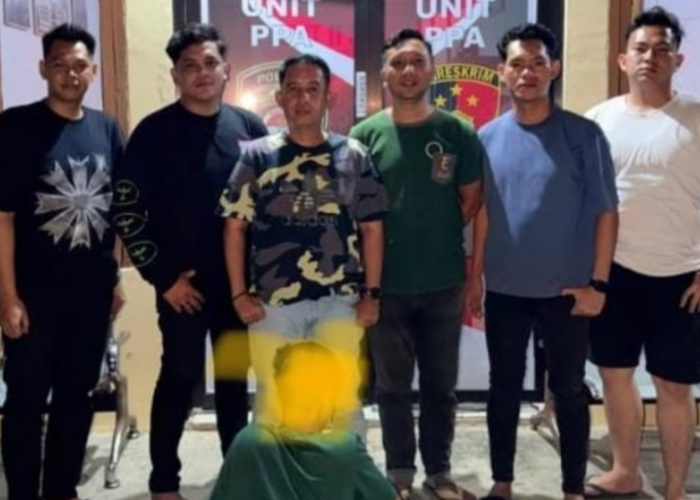 Polres Lampung Utara Amankan Pria 23 Tahun, Diduga Cabuli Anak di Bawah Umur