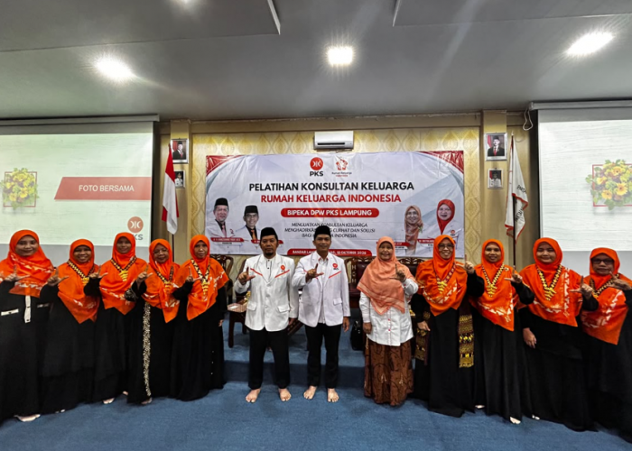 BIPEKA DPW PKS Lampung Gelar Pelatihan Konsultan Keluarga Tahap 1 dan Soft Launching Rumah Curhat RKI