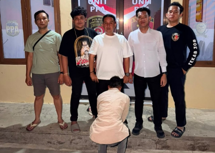 Unit PPA Satreskrim Polres Lampura Tangkap Terduga Pelaku Pencabulan Anak Dibawah Umur