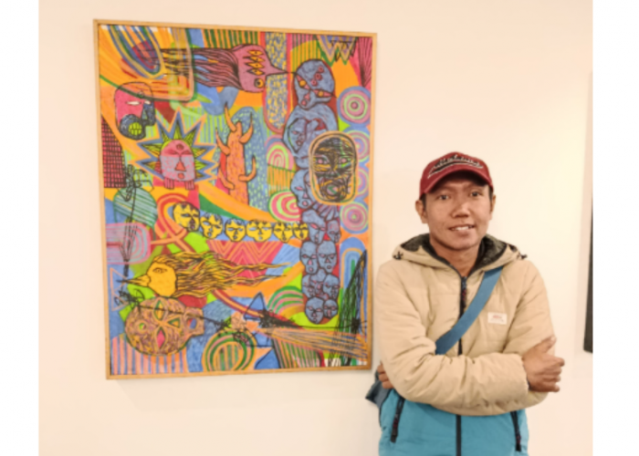 Joan Angkat Cerita Titik Balik Hidup Pascapandemi lewat Pameran 'Living Walls'