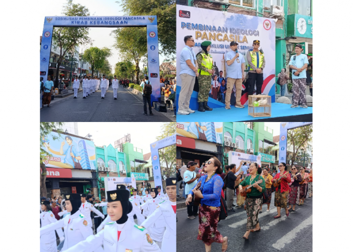 Kirab Kebangsaan di Malioboro Resmi Dibuka, Libatkan Ribuan Masyarakat