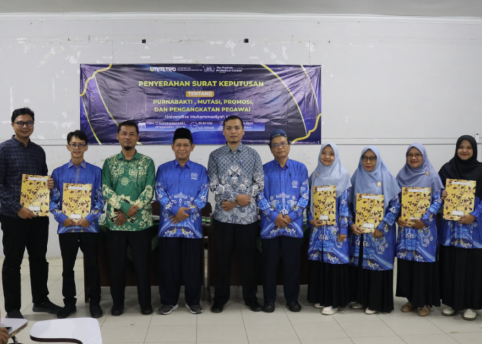 UM Metro Lakukan Rotasi Pegawai dan Angkat 6 Pegawai Kontrak, Ini Daftarnya