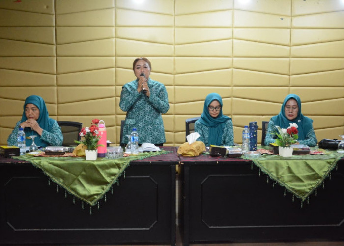 Plt. Ketua TP PKK Lamteng Ni Ketut Dewi Nadi Pimpin Rakor Program Kerja Tahun 2026