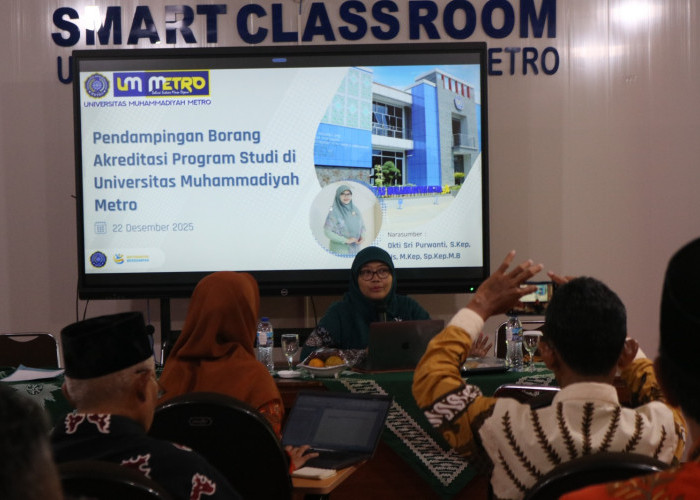 Tingkatkan Kesiapan Prodi, LPM UM Metro Gelar Pendampingan Borang Akreditasi