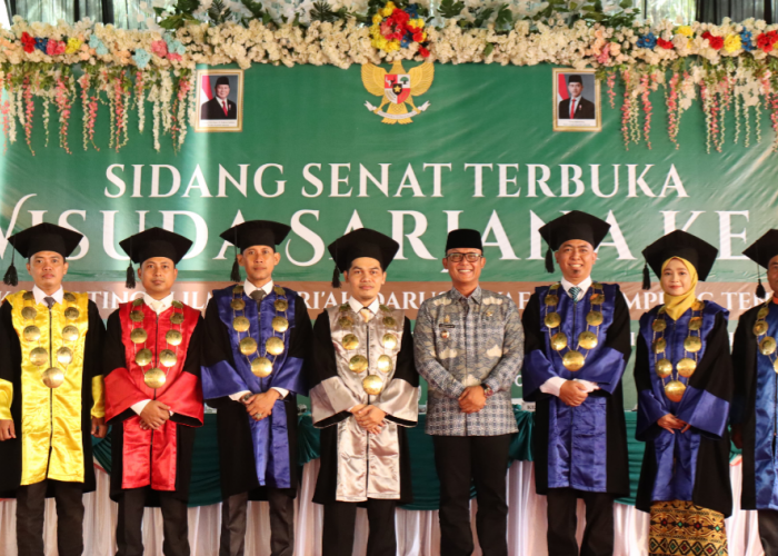 Bupati Ardito Wijaya Hadiri Sidang Senat Terbuka Wisuda Sarjana STIS Darusy Syafa’ah