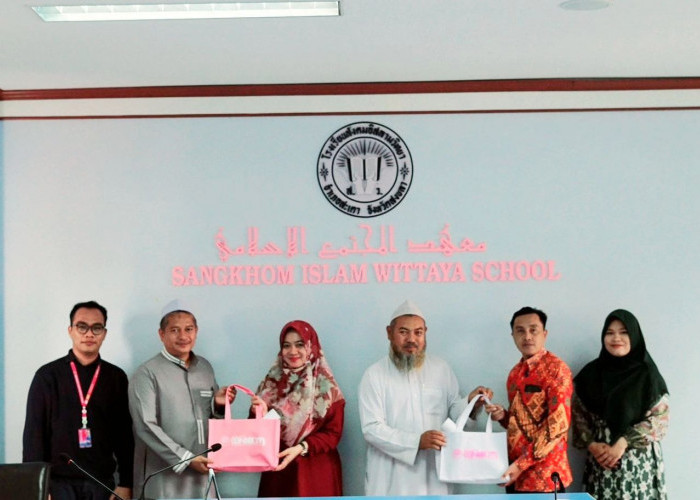 Sangkhom Islam Witaya School, Thailand dan Tim OPR Pengabdian Internasional UM Metro Berkolaborasi